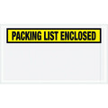 Zoro Select Packing List Envelopes, 10 x 5 1/2 PL445
