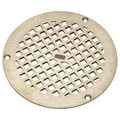 Zurn Grid Strainer, 6 in L, Bronze, Round Grate PN400-6B-STR-W/SCR