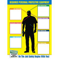 Accuform PERSONAL PROTECTIVE EQUIPMENT CHART ONLY PPE357