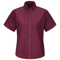 Red Kap Wms Ss Button Down Poplin Shirt-By SP81BY SS 24