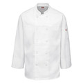 Red Kap Chef Coat, 2XL, White 054MWH RG XXL