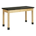 Diversified Woodcraft Plain Apron Table, 30 in Overall L. P7206K30E