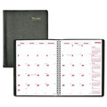 Brownline Monthly Planner, 11"x8-1/2", Black CB1262.BLK