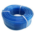 Zoro Select Tubing, 3/16IDx5/16in OD, 250Ft, Clear Blue 806FJ9