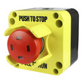 Giovenzana EmergencyStopControlStation, Button, Red SLA11NPNCGMS360