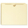 Smead File Jacket, 8-1/2 x 11", Straight Tab, 1"Expandable, PK50 75520