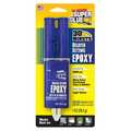 Super Glue Glue, Delayed Setting Epoxy Series, Yellow, 2 oz, Syringe, 1:01 Mix Ratio, 24 hr Functional Cure SY-SS
