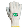 Superior Glove Heat Resistant Glove, Leather Plm, XL, PK12 SCPSCLP/XL