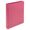 Zoro Select 1" Round Presentation View Binder, Berry SAMU86376