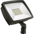 Lithonia Lighting Floodlight, LED, 41000 lm, 21-5/8"L, 6-1/8"W TFX4 LED 40K MVOLT IS DDBXD