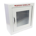 First Voice Defibrillator Storage Cabinet, White TS180SM-MD