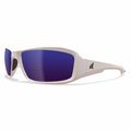 Edge Eyewear Safety Glasses, Blue Anti-Fog, Polarized, Scratch Resistant TXBAP248