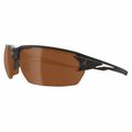 Edge Eyewear Safety Glasses, Smoke Anti-Fog, Polarized, Scratch Resistant TXP415