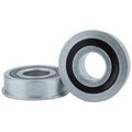 Wjb Bearing Unground Radial Ball Bearing, 500 RPM WF6464-2RS