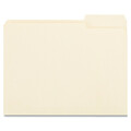 Zoro Select Top Tab File Folder, 1/3, Third, PK100 UNV12123