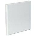 Zoro Select 1" D-Ring Binder, White UNV20742