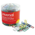Universal One Paper Clip, Wire, Jumbo Size, PK250 UNV95000