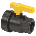 Banjo Manual 2-Way Ball Valve, NPT, Polypro UV075FP