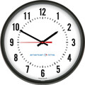 American Time Clock, Black Case, 2" D x 13-1/4" H, 110V U55BAAA532