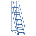 Vestil 140 H Steel Maintenance Ladder - 11 Step Grip-Strut, 11 Steps LAD-MM-11-G