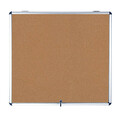 Mastervision Enclosed Cork Bulletin Board 38"W x 47"H VT380101150