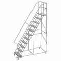 Ballymore Rolling Ladder, 110" H x 14" D Platform WLAR111246