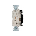 Hubbell Receptacle, 1 hp, 125V AC, NEMA 5-20R BR20STLA