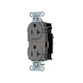 Hubbell Receptacle, 1 hp, 125V AC, NEMA 5-20R 5352STGY