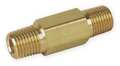 Parker Brass Pipe Fitting, MNPT x MNPT, 1/4" Pipe Size 4-4 MHLN-B 2.0