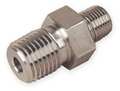 Parker Hex Nipple, Size 1/2 In, Hex Size 7/8 8-8 MHN-S