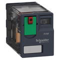 Schneider Electric General Purpose Relay, 120V AC Coil Volts, Square, 8 Pin, DPDT RXM2AB1F7