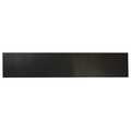 Zoro Select 3/4" High Grade Neoprene Rubber Strip, 4"x36", Black, 70A BULK-RS-NHS70-933