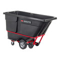 Rubbermaid Commercial Tilt Truck, Standard, 1 cu. yd., Black FG131500BLA