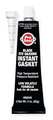 Pro Seal Oil-Resistant RTV Silicone Sealant, 3 oz, Black, Temp Range -75 to 500 Degrees F 80046