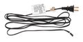 Power First Power Cord, 1-15P, SPT-1, 8 ft., Blk, 10A, 18/2 1FD94