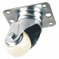 Zoro Select Inverted/Air Cargo Swivel Caster, Nylon LSL065NY1L-T25