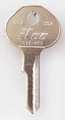 Kaba Ilco Key Blank, Brass, Type M19, 4 Pin, PK10 1092-900-M19