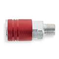 Legacy Quick Coupler Body, (M)NPT, 1/4, Steel/Alum A73420D-BG