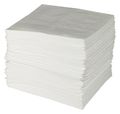 Brady Absorbent Pad, 24 gal, 15 in x 19 in, Oil-Based Liquids, White, Polypropylene ENV500