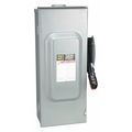 Square D Nonfusible Safety Switch, Heavy Duty, 600V AC, 3PST, 100 A, NEMA 3R HU363RB