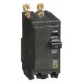 Square D Miniature Circuit Breaker, QOB Series 60A, 2 Pole, 120/240V AC QOB260