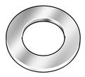 Zoro Select Flat Washer, Fits Bolt Size 1 1/2" , Stainless Steel Plain Finish Z9252SS