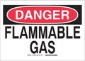 Brady Safety Sign Label, 3-1/2 In. H, 5 In. W, 87764 87764