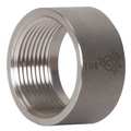 Zoro Select Half Coupling, 2"150,316, Thrd Heavy 4381035680