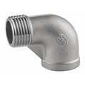 Zoro Select 1/4" MNPT x FNPT 304 SS Street Elbow 40SE113N014