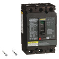 Square D Molded Case Circuit Breaker, HGL Series 150A, 3 Pole, 600V AC HGL36000S15