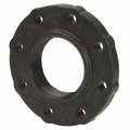 Zoro Select Flange, Polypropylene, 4", Schedule 80, 150 psi Max Pressure AF400