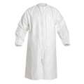 Dupont Tyvek(R) IsoClean(R) Frock, 2XL, PK30 IC264SWH2X00300B
