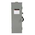 Square D Nonfusible Safety Switch, Heavy Duty, 600V AC, 3PDT, 60 A, NEMA 3R DTU362RB