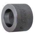 Zoro Select 1-1/2" Black Forged Steel Half Coupling Class 3000 1MNC1